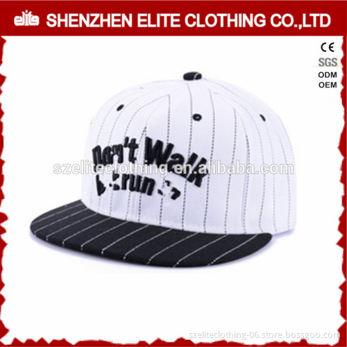 Wholesale Black and White 3d Embroidered Custom Logo Baseball Cap